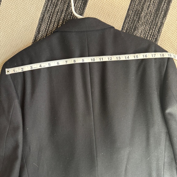 Geoffrey Beene Jacket Men's‎ Black Wool Two Button Blazer Size 42L - Picture 10 of 15